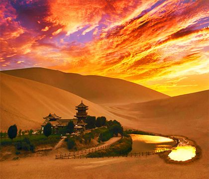 蘭州+張掖+嘉峪關(guān)+敦煌4日3晚跟團游