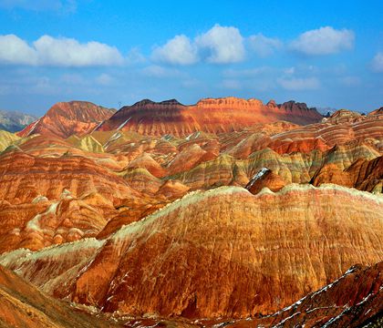 甘肅張掖+張掖七彩丹霞旅游景區+冰溝丹霞景區一日游【雙霞大賞/1單1團/上門接送/私人包車/優質司機管家服務】線路推薦
